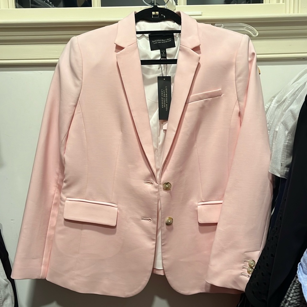 Salmon pink blazer NEVER BEEN WORN